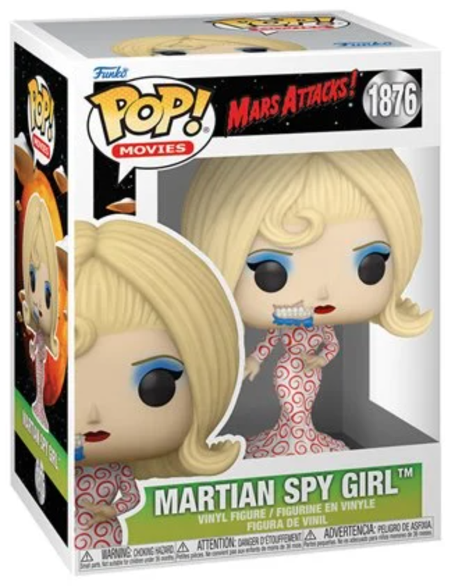 Funko Pop! Mars Attacks- Martian Spy Girl #1876